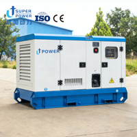 Leiser Dreizylinder-Dieselgenerator 50KW Tragbar mit Elektrostart Vollkupfer 220V 50/60Hz Digitales Bedienfeld Hochwertig für den Heimgebrauch Bestseller