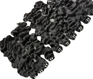 Vente en gros d'extensions de cheveux humains vierges 100% diverses couleurs de trame de vague naturelle article le plus chaud grande disponibilité de stock HD inclus - Product Image 3