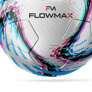 Flowmax Ballon de football personnalisable de haute qualité en PU et cuir Ballon de football d'équipe pour l'entraînement des adultes avec logo imprimé - Product Image 2