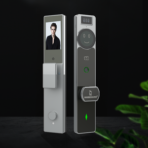 Serrure Intelligente IA avec Œil Magique Visuel 4,5'', Visualisation et Communication à Distance, Déverrouillage par Visage/Empreinte Digitale/APP, Batterie 5000 mAh, Finition Anodisée, Multi-Déverrouillage - Product Image 2