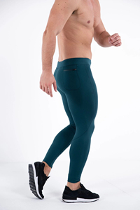 Nuevo Producto en Oferta, Pantalones de Yoga Ajustados para Hombre, Leggings Deportivos de Compresión para Correr, Fitness, Algodón/Fibra de Bambú - Product Image 4
