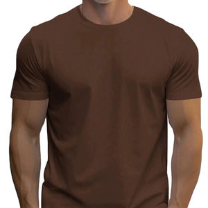 Camiseta para hombre de tendencia superior en el último estilo con cosas suaves y material de calidad superior Camiseta para hombre con logotipo de color personalizado - Product Image 1