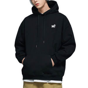 เสื้อฮู้ดดี้โอเวอร์ไซส์สั่งทำพิเศษสำหรับฤดูหนาว ผ้าคอตตอนผสม แบรนด์ส่วนตัว เสื้อฮู้ดดี้โอเวอร์ไซส์คุณภาพสูง - Product Image 1