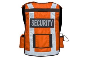 Chaleco Reflectante de Alta Visibilidad con Cierre Frontal, Servicios OEM, Color Personalizado, Chalecos de Seguridad, Chaleco Táctico de Guardia, Unisex - Product Image 2