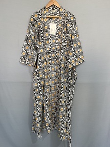 Tunique florale de haute qualité à manches courtes Meilleur prix Long tenue décontracté lavable Taille à manches courtes Taille des femmes à manches courtes Femmes - Product Image 2