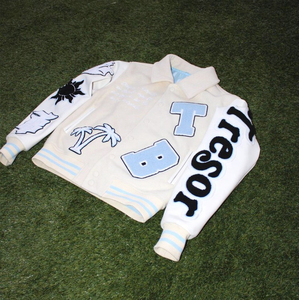 Vestes universitaires vintage brodées de haute qualité sur mesure 2025 pour hommes, fabriquées par Custom - Product Image 2