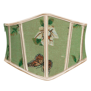 Ceinture de corset <span class=keywords><strong>Goth</strong></span> sous le buste personnalisée pour femmes à lacets serre-taille dans le dos 14 os sans couture Shapewear forme du corps y compris partie bout à bout - Product Image 2