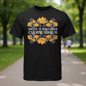 T-shirt promozionale Carborundum: Sii più di semplici bastardi con questo design unico - Product Image 3