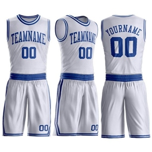 Vêtements de basket-ball sur mesure en gros, OEM, haute qualité, séchage rapide, respirant, unisexe, adulte, tissu 180g, logo personnalisé - Product Image 2