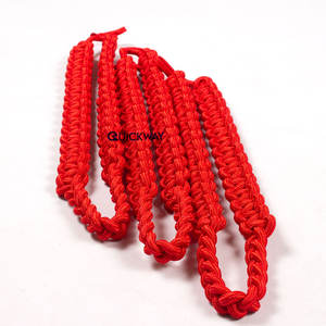 Vente en gros cordon d'épaule de cérémonie personnalisé cordon d'épaule en nylon de couleur rouge quantité en vrac personnalisée - Product Image 1