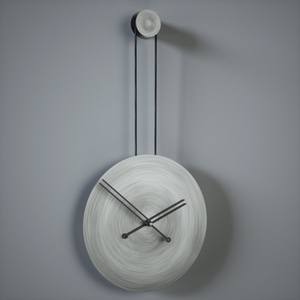 Horloge lourde suspendue en métal n'importe quel endroit suspendu Animal unique avec des chiffres pour les nouveaux enfants Couleur blanche attrayante et fantaisie unique - Product Image 5