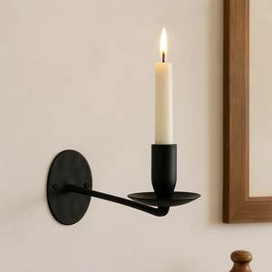 Latest Design Iron Metal Wall Candle Holder Gold Finished <b>For</b> Home Living Room & <b>Bedroom</b> Decorations Wall Scones - Product Image 3