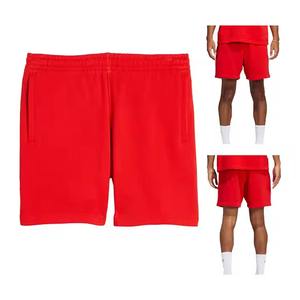 Ropa deportiva de verano con logotipo personalizado de alta calidad para hombres, pantalones cortos atléticos y camisa que absorbe la humedad, patrón sólido informal, teñido liso - Product Image 6