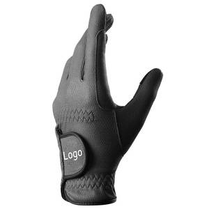 Gants d'équitation personnalisés imprimés avec écran tactile Gants en cuir équestre compatibles Vente en gros Gants d'équitation antidérapants - Product Image 1