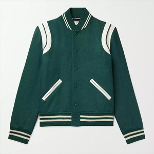 Men's Clothing Men's Jackets Latest Fashion Premium Quality Made Customized Lettermen Jacket For Men - Product Image 4