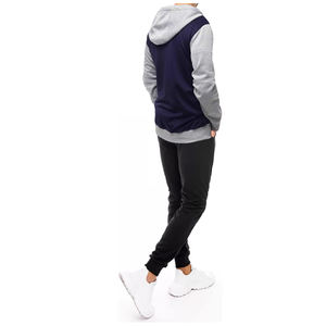 Chándal personalizado de algodón de alta calidad, chándal de gran tamaño, chándal en blanco de peso pesado, chándal transpirable Unisex de 500GSM - Product Image 3