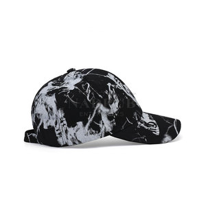Sombrero de béisbol ligero para uso en exteriores con material de secado rápido Sombrero de béisbol de moda con acabado lavado - Product Image 6