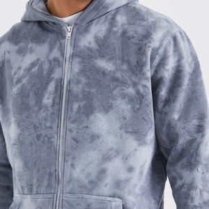 Sweats à capuche unisexes de qualité supérieure en coton mélangé respirant, style streetwear surdimensionné, vêtements décontractés d'hiver, vente en gros OEM ODM - Product Image 1