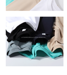 T-shirts épais à manches longues pour hommes vierge 100% coton qualité impression personnalisée t-shirt épais unisexe personnalisé vêtements - Product Image 4