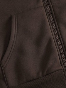 Sudadera con capucha recortada y cremallera desgastada con diamantes de imitación de algodón de gran tamaño con gráfico personalizado de alta calidad para hombres, fabricantes de sudaderas con capucha para hombres - Product Image 3