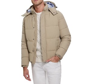 แจ็กเก็ตขนเป็ดแบบบางใส่สบายมีสไตล์มีฮู้ดเสื้อโค้ทแบบมีซิป - Product Image 2