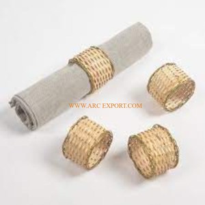 Antique Designer Metal Brass Table Top Fancy Napkin Ring Wholesale <b>Wedding</b> and Events Table <b>Tissue</b> Holding Ring At Best Price - Product Image 3