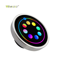 Wisecoco Pantalla Inteligente Redonda de 2.1 Pulgadas con Perilla Codificadora Uart TTL para Cafetera y Lavadora Inteligente