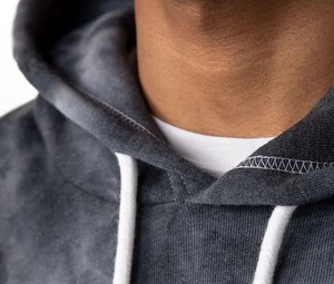 Sudadera con Capucha Casual de Invierno para Hombre, 100% Algodón, Tejido de Punto, Diseño Sólido, Anti-Pilling y Transpirable, con Capucha Cortavientos - Product Image 4