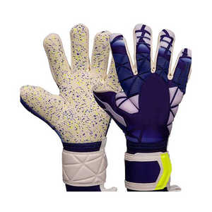Direct Factory Supplier Adult Youth Goalkeeper <b>Gloves</b> Professional Soccer Goal Keeper <b>Gloves</b> With Super Grip Latex Top Quality - Product Image 2