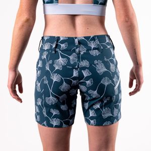 Short de vélo confortable pour femme-Tissu taille haute et extensible, parfait pour les séances de cyclisme et d'entraînement - Product Image 2