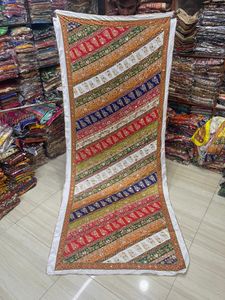 Sehroo Formal impreso bordado seda Dupatta señoras paquistaní marca Saree traje boda fiesta desgaste verano traje de moda - Product Image 4