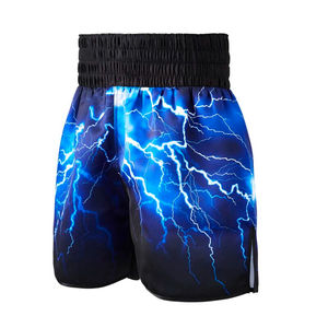 Pantalones cortos de boxeo de nailon 100% poliéster para hombre, venta al por mayor, cómodos de nailon, el mejor diseño único, pantalones cortos de boxeo con logotipo personalizado - Product Image 4