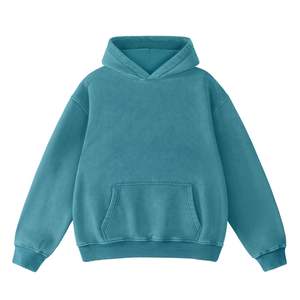 Fabrication conception personnalisée automne vente chaude unisexe sweats à capuche décontracté 100% coton poche surdimensionné basket-ball régulier - Product Image 1