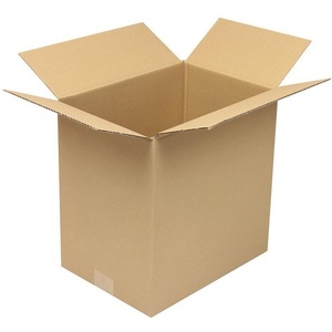 Single-Wall Corrugated Cardboard <b>Box</b> Height Scoring 330x235x330mm C4 Quality 1.20 B Brown Pack of 25 - Product Image 1