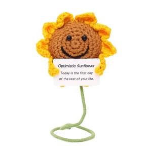 Muñeca de Algodón de Girasol Personalizada al por Mayor, Decoración para el Hogar y la Oficina, Regalo de Energía Positiva para Todas las Estaciones - Product Image 5