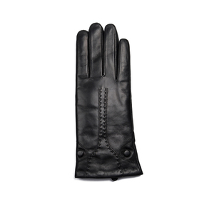 Logo personnalisé meilleurs gants de mode en cuir de chèvre de vache gants de conducteur anti-coupure fonctions anti-impact gants de mode en cuir - Product Image 5