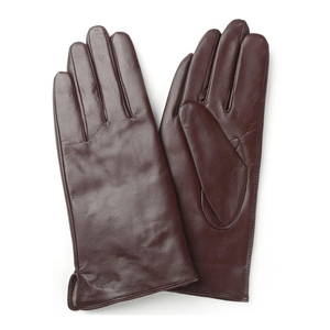 Nouveau design de mode gant en cuir pour dames femmes habillage d'hiver chaud gant en cuir véritable personnalisé - Product Image 5