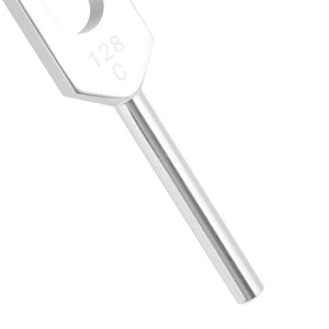 Ensemble de diapasons en aluminium 128Hz pour la guérison des chakras médicaux, diapasons de diagnostic des oreilles avec marteau à percussion pour la thérapie de relaxation - Product Image 6