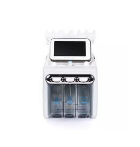 Appareil de beauté multifonctionnel professionnel pour salon, machine à chaud et à froid, injection d'oxygène, soin du visage électrique en plastique - Product Image 1