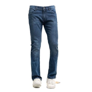 Jeans de Mezclilla Vintage para Hombre, Estilo Urbano, Ecológicos, con Diseño Perforado, Corte Recto, Casual, Versátiles, de Alta Calidad - Product Image 3