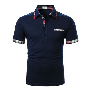 Men <b>Zip</b> Collar <b>Polo</b> <b>Shirts</b> Tee Top Designer Short Sleeve <b>Shirt</b> - Product Image 4