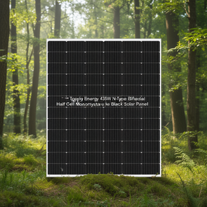 Panneau solaire monocristallin noir Topsky Energy 435W N-Type Bifacial Half Cell - Product Image 3