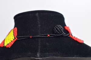 Traditional African Handmade Choker Necklace Ancient Ethnic Princess Tribal Beaded <b>Green</b> Bib Statement Necklaces <b>Jewelry</b> - Product Image 5