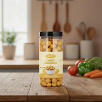 Queso Makhana en Caja de 80g |   Snack de Nueces Horneadas Fox |   Makhana Crujiente con Sabor a Queso Salado Bajo en Grasa |   Comida Saludable Lista para Comer
