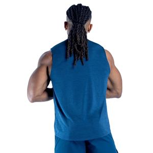 Camiseta Deportiva de Compresión Personalizada al por Mayor para Hombre, Camiseta sin Mangas Transpirable con Logotipo Personalizado para Entrenamiento - Product Image 5