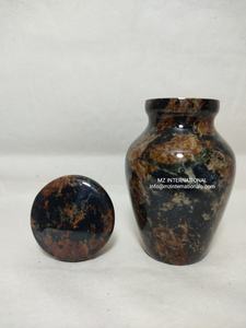 Metal marble look beautiful keepsake <b>urns</b> - Product Image 3