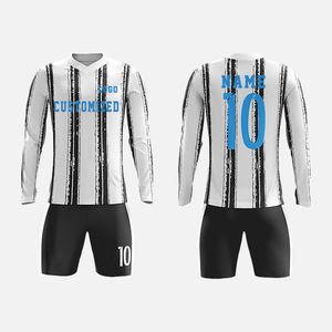 Ensemble de gardien de but de football personnalisé, maillot de football, dernier modèle de club, manches longues pour hommes, entraînement respirant, Camisetas De Futbol - Product Image 3