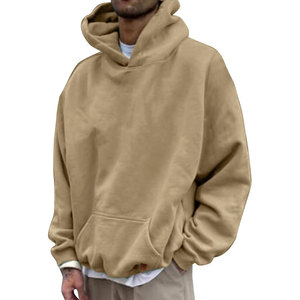 Heavy Blend Hooded Wholesale Fashion Plain High Quality Designed Hoodie Logotipo impreso personalizado Oversize Drop Shoulder Hoodie - Product Image 5