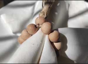 Ronds de serviette en bois sculptés sur mesure Décoration de table écologique - Product Image 5