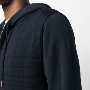 ชุดวิ่งออกกำลังกายแบบซิปมีฮู้ดสำหรับผู้ชายชุดออกกำลังกายแบบกำหนดเอง - Product Image 5